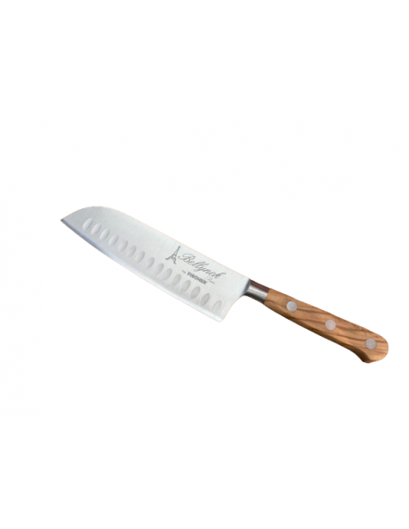 COUTEAU SANTOKU 18 CM BELLYNCK BBR TOUR EIFFEL