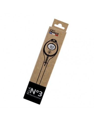 THERMOMETRE DIGITAL ROND SONDE À...