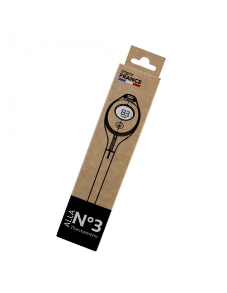 THERMOMETRE DIGITAL ROND SONDE À PIQUER DE 0 à + 300°C