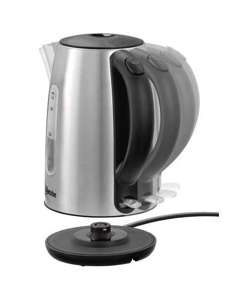 BOUILLOIRE ELECTRIQUE INOX BROSSÉ 1.7 L