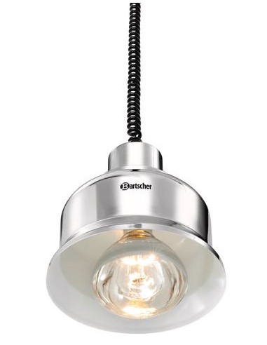 LAMPE CHAUFFANTE BARTSCHER ARGENTÉ