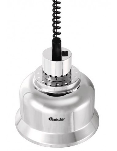 LAMPE CHAUFFANTE BARTSCHER ARGENTÉ