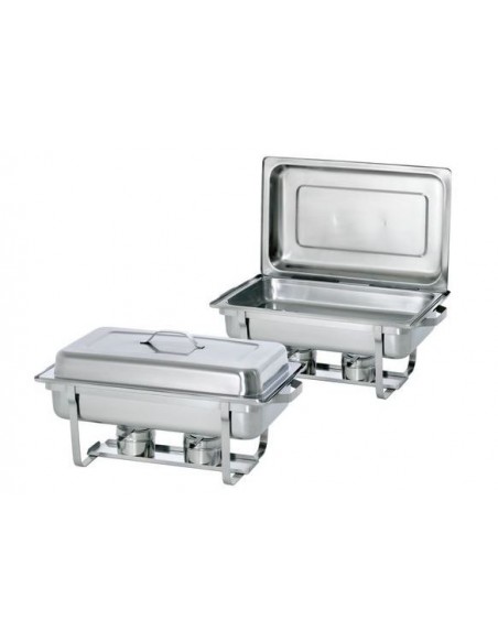 CHAFING DISH RECTANGULAIRE LOT DE 2 INOX GN 1/1 BARTSCHER