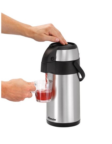 THERMOS ISOTHERME À POMPE 3L